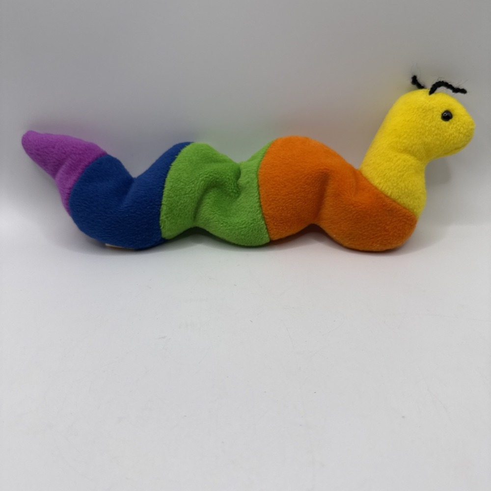 TY Beanie Baby Inch the Inchworm Toy - Picture 4 of 4